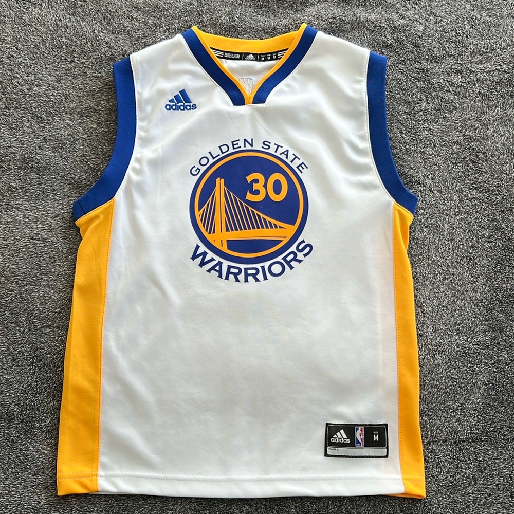 Youth M Steph Curry Screen Printed Jersey